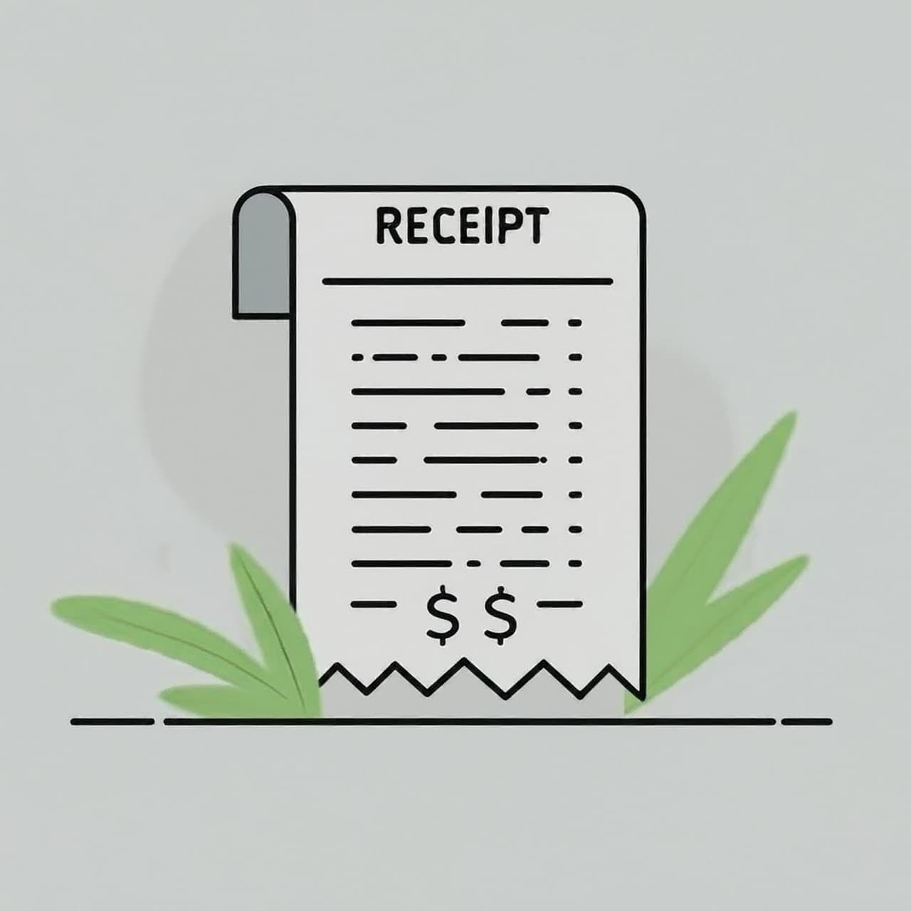 image of a receipt